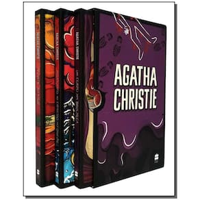 Col. Agatha Christie - Box 1 - 3 Vol. (Roxo)