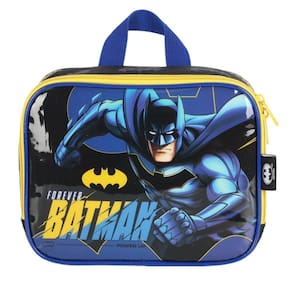 Lancheira Batman Térmica Escolar Infantil Merendeira Azul