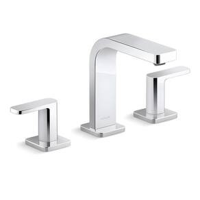 Misturador Lavatorio Parallel Duplo Comando Kohler Cromado