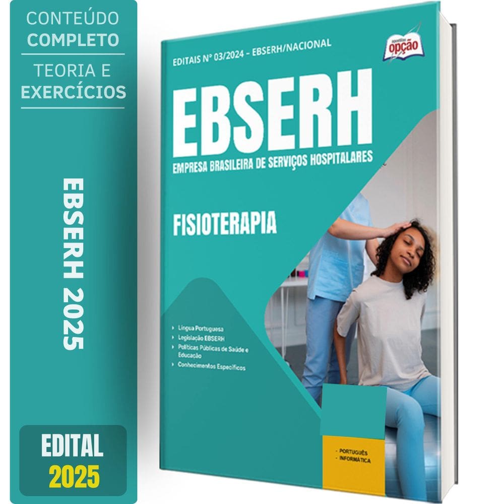 Apostila Ebserh 2025 - Fisioterapia