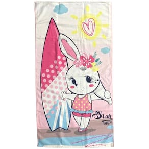 Toalha de Praia Infantil Summer Microfibra Anti Areia 60x110cm
