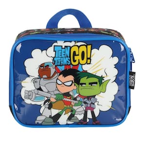 Lancheira Teen Titans Go Térmica Escolar Infantil Merendeira