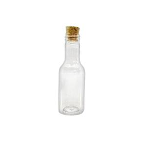 Lembrancinha Garrafa Pvc 50ml Tampa Rolha 10 Un