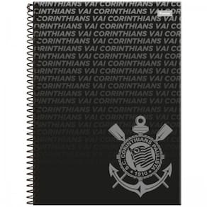 Caderno Univ. 1 Matéria 80 Folhas Corinthians Capa 7 Foroni