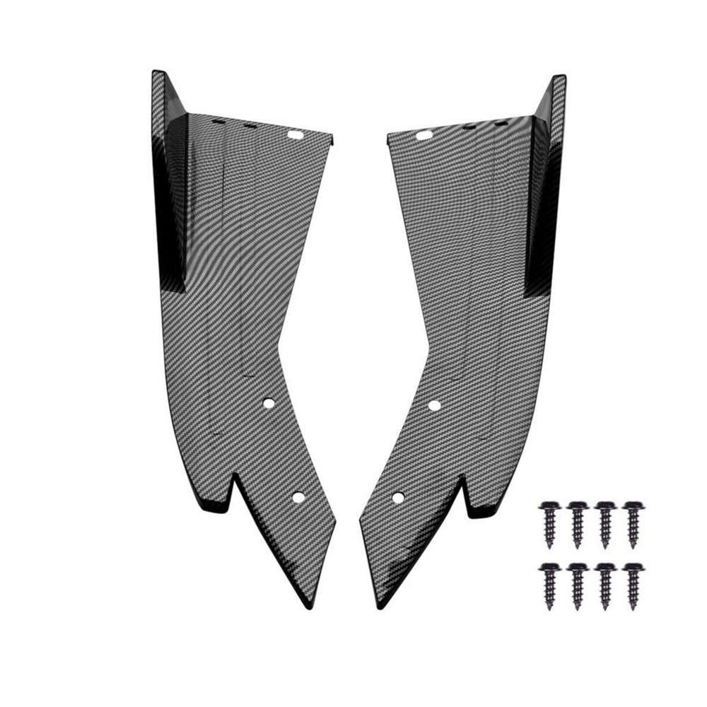 Saia Traseira Esportiva Carbon Look Golf Bmw 320 Audi Jetta