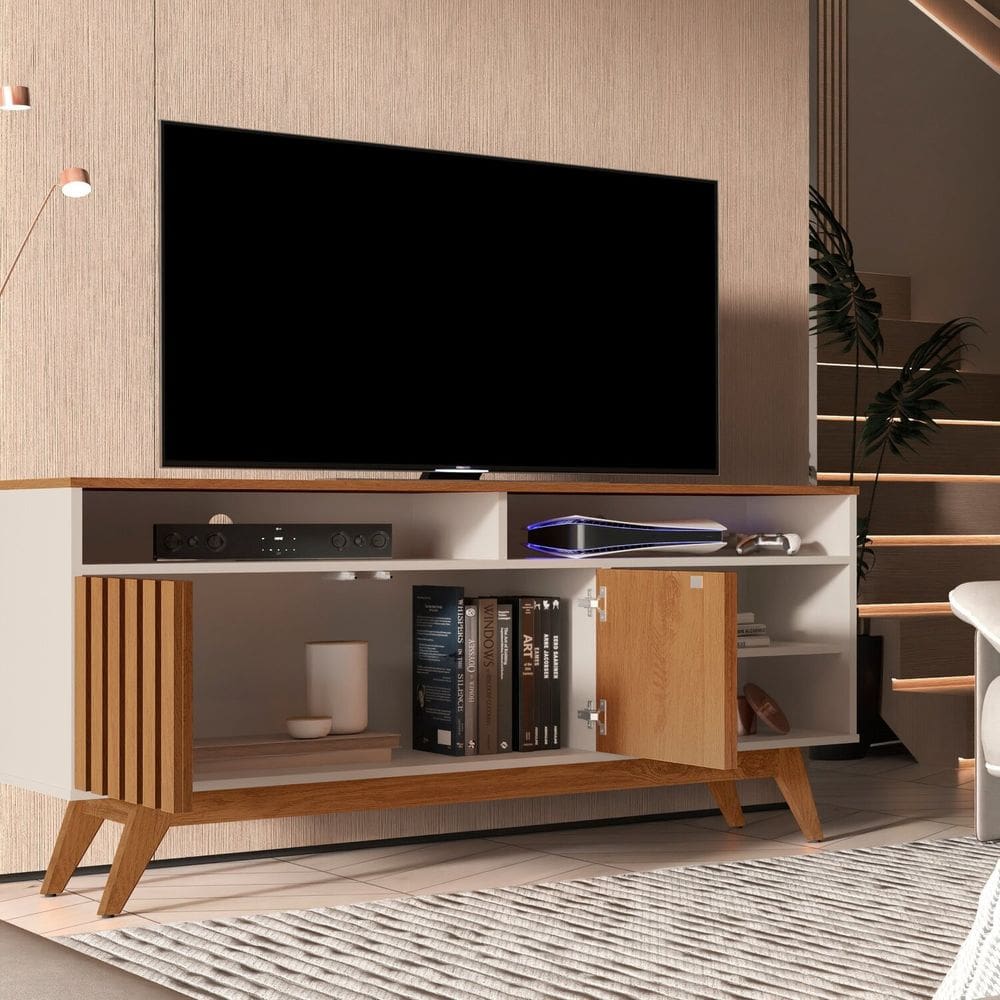 Rack Turin Ripado 1.36cm X 36,0cm X 68,0cm | Casas Bahia
