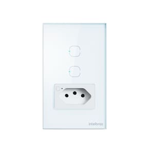 Tomada Simples 10a Smart Wi-fi Ets 2002 Branco 4850068