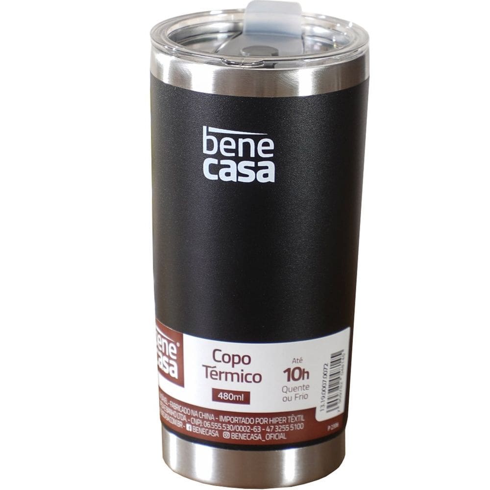 Copo Térmico para Bebidas 480ml Vedação à Vácuo