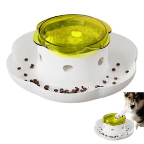 Comedouro Cao Cachorro Pet Gato Brinquedo Interativo Animal de Estimaçao Raçao Comida Petisco Quebra Cabeça Recompensa Treinamento