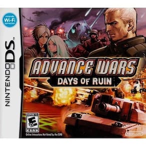 Jogo Advance Wars Days Of Ruin Nintendo Ds Midia Fisica Novo