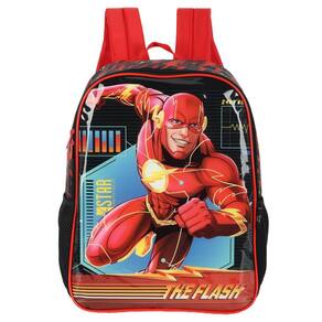 Mochila The Flash Dc Comics Escolar Infantil Preta Is41211