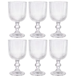 Jogo de 6 Taças de Cristal Ecológico Cameratta 365ml - L`Hermitage