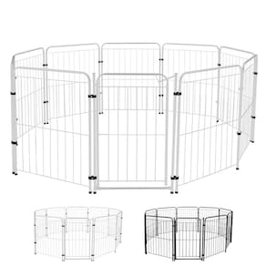 Cercado Cachorro Cães Pet Cercadinho 9 Módulos 82 Cm Altura