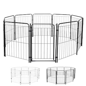Cercado Cachorro Cães Pet Cercadinho 9 Módulos 82 Cm Altura