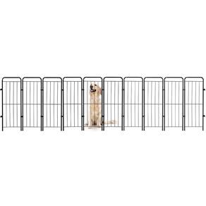 Cercado Grande Cachorro Cães Pet Shop Grade 10 Módulos Cerca