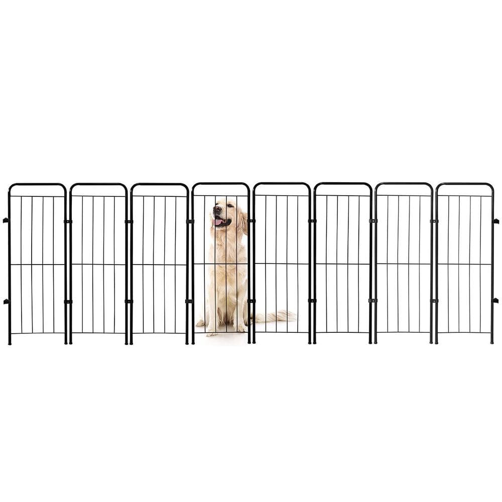Cercado Grande Cachorro Cães Pet Shop Grade 8 Módulos Cerca