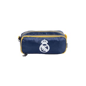 Estojo Escolar Duplo Esportivo Real Madrid Oficial