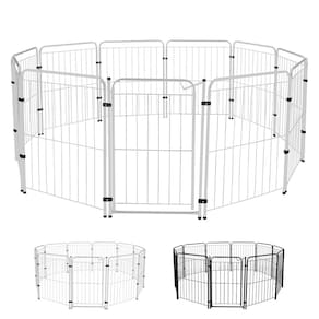 Cercado Cachorro Cães Pet Cercadinho 10 Módulos 82 Cm Altura