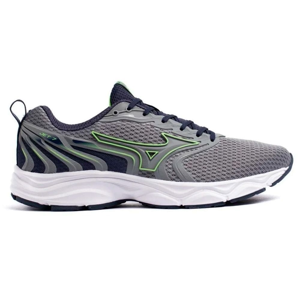 Tênis Mizuno Jet 7 - Masculino - Cinza-Escuro