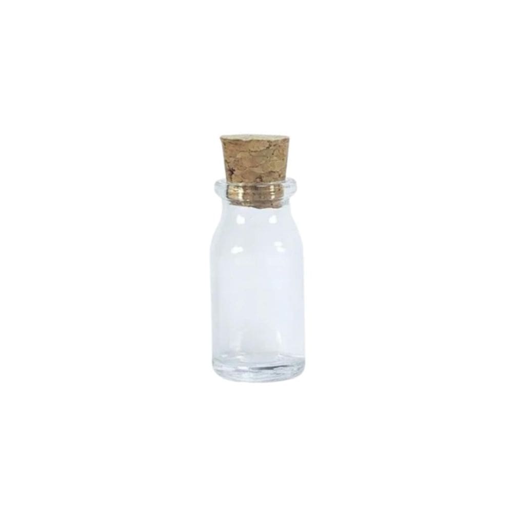 Lembrancinha De Vidro Tampa Rolha 8ml 10un