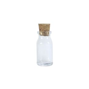 Lembrancinha De Vidro Tampa Rolha 8ml 10un