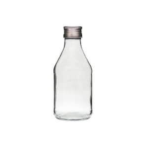 Lembrancinha Frasco Pet 30ml Tampa de Aluminio Prata 10 Un