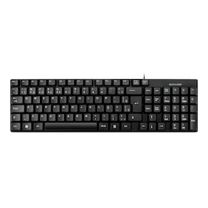 Teclado Basico Slim ABNT2 USB Resistente a Água Notebook Tablet Multi