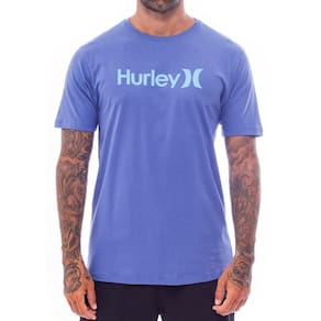 Camiseta Hurley O&O Solid SM25 Masculina Roxo
