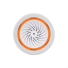Sirene Zigbee Alarme Residencial Segurança Automação Alexa