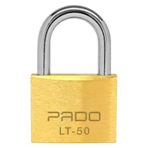 Cadeado em Latão Maciço de 50 MM com Chave - Pado LT-50