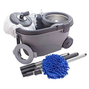 Mop Giratorio Move Cesto Inox