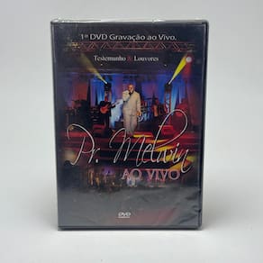 Dvd Pr. Melwim - Testemunho & Louvores