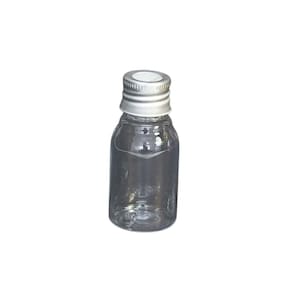 Lembrancinha Frasco 30ml Tampa Furada Prata 10 Un