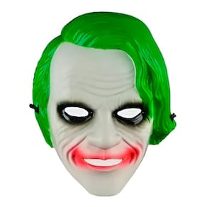 Máscara Coringa Vilão Fantasia Crianças Adultos