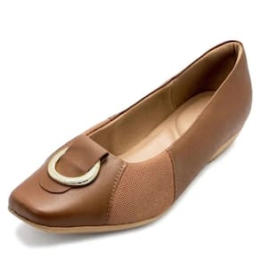 Sapatilha Feminina Anabela Conforto Casual Usaflex