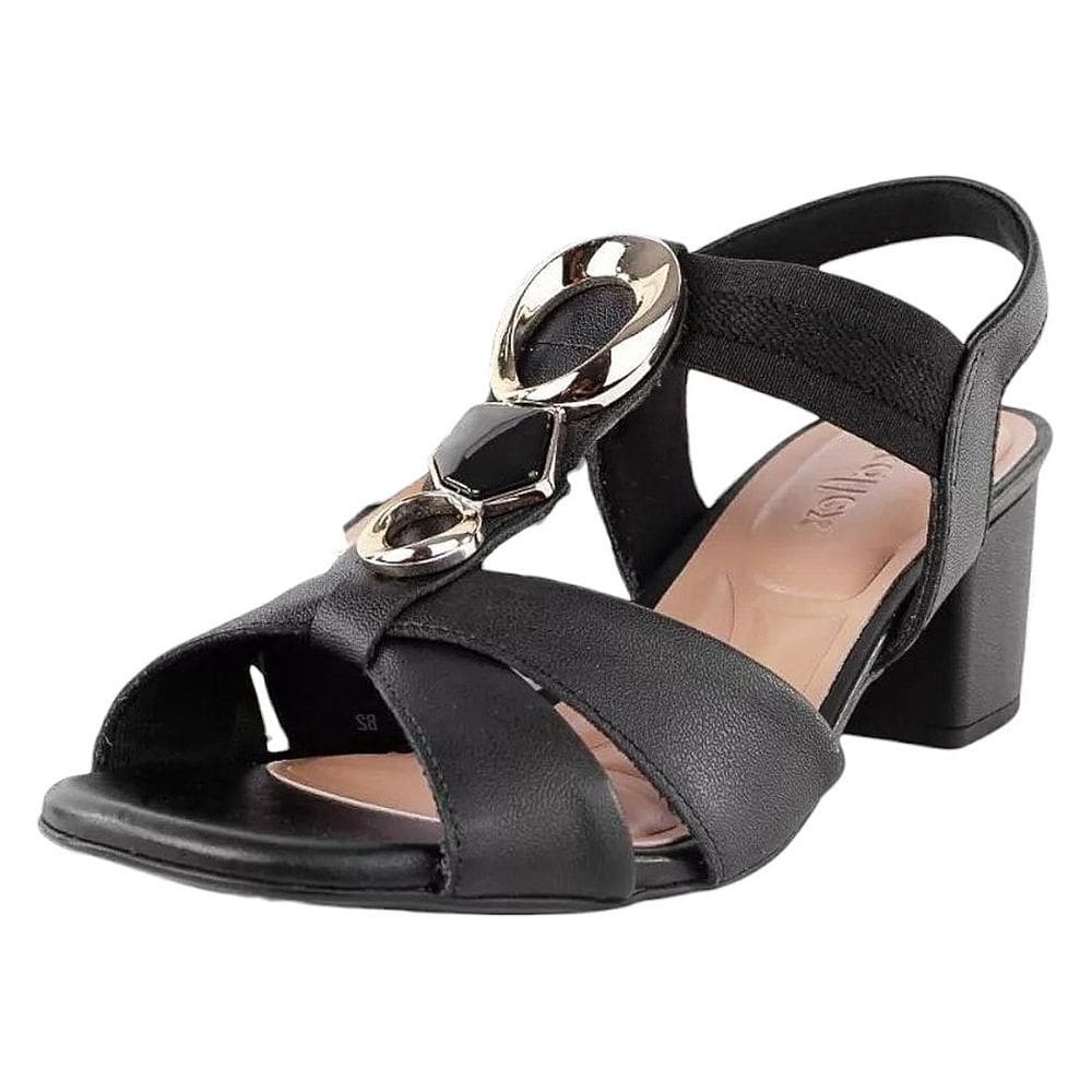 Sandália Feminino Salto Baixo Conforto Moderno Usaflex