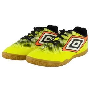 Chuteira Futsal Juvenil Laminada Fluorescente Umbro Cannon