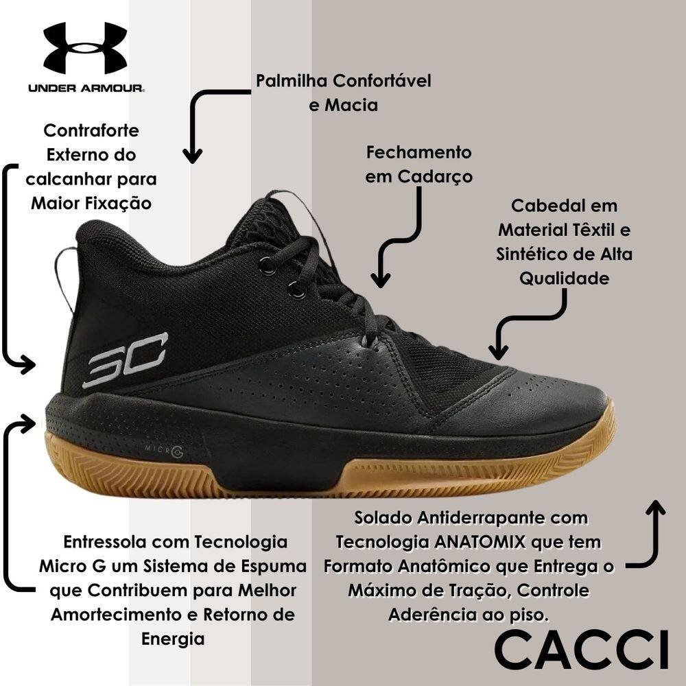 Tênis Basquete Under Armour Sc Stephen | Casas Bahia