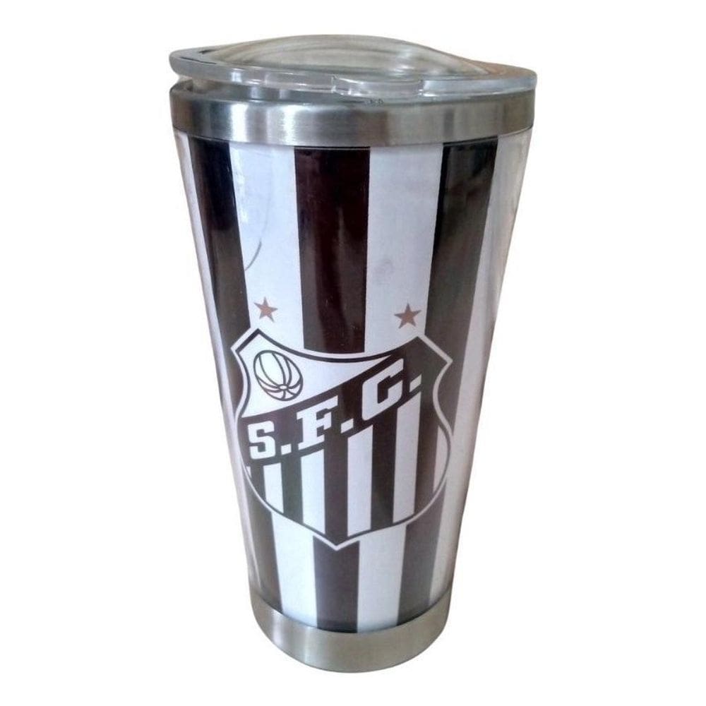 Copo Térmico Inox Com Tampa Santos 670 Ml - Qh025B-4