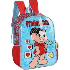 Mochila Escolar Turma da Mônica IS41311MN Mônica - Luxcel