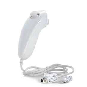 Controle Nunchuck Para Nintendo Wii E Nintendo Wii U Branco