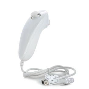 Controle Nunchuck Para Nintendo Wii E Nintendo Wii U Branco