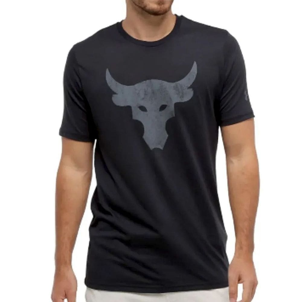 Camiseta Masculina Under Armour Project Rock Brahma Bull