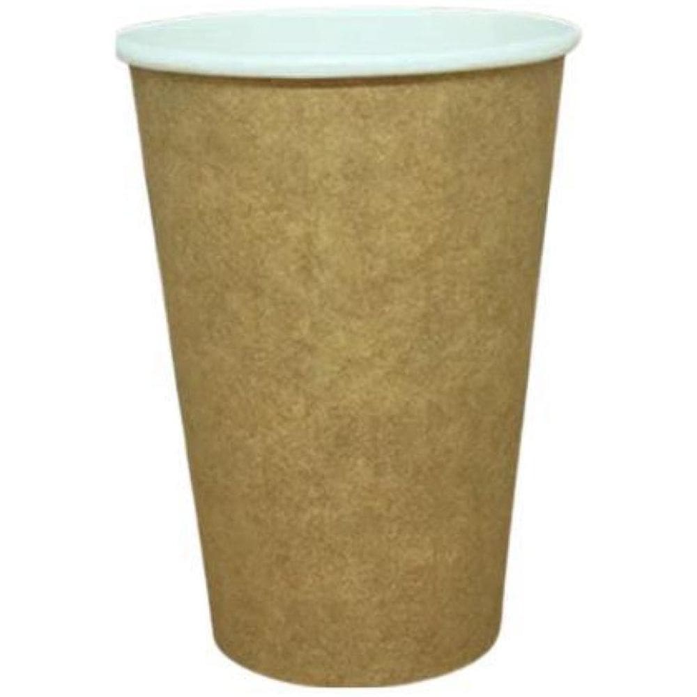 500Un Copo Papel Biodegradável Térmico Água Café 200Ml Kraft