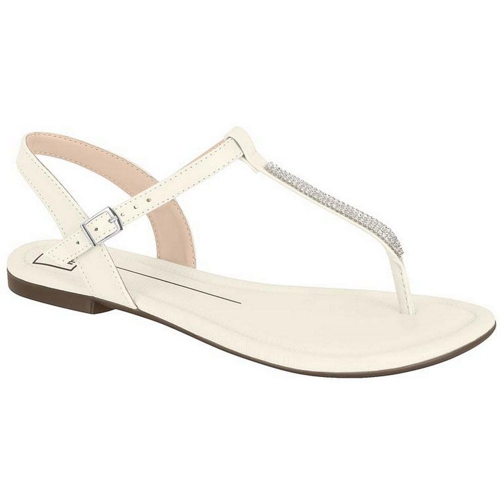 Sandalia Rasteira Moleca De Dedo Brilho Casual 5429.455