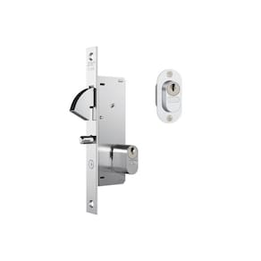 Fechadura Porta De Correr Stam 26.5mm Externa 940 Inox Escovado