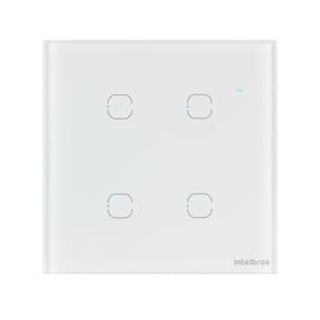 Interruptor Smart Wi-fi Touch 4 Teclas Ews 1004 Branco 4850029