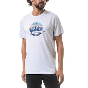 Camiseta Columbia Scoped View Branco Masculino