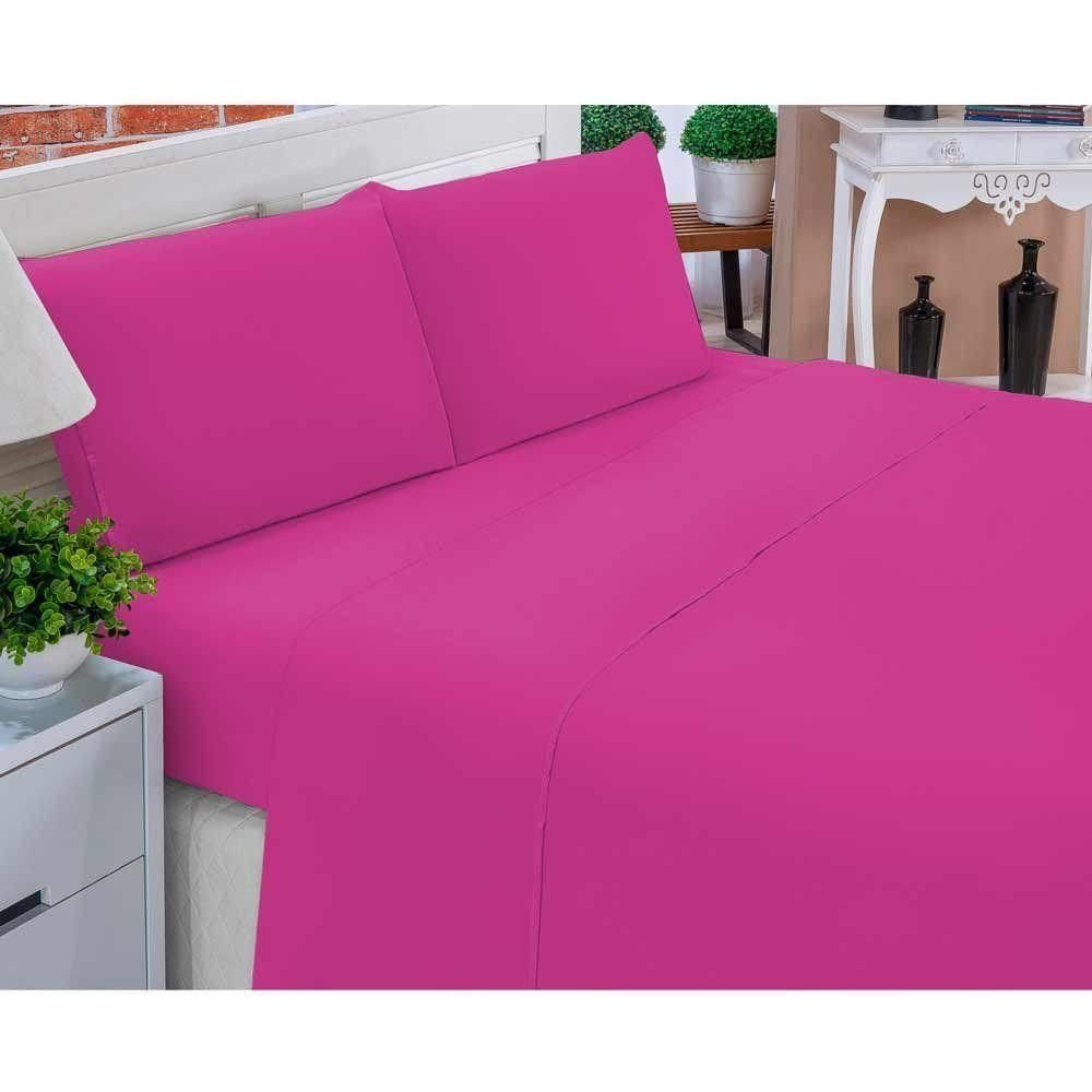 Lençol Casal Queen 4 Peças Cama Box Luxo Temos Todas As
