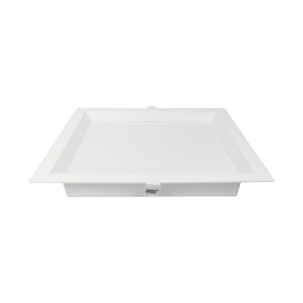 Painel de Led Nordecor Quadrado Kais de Embutir Recuado 24W Bivolt